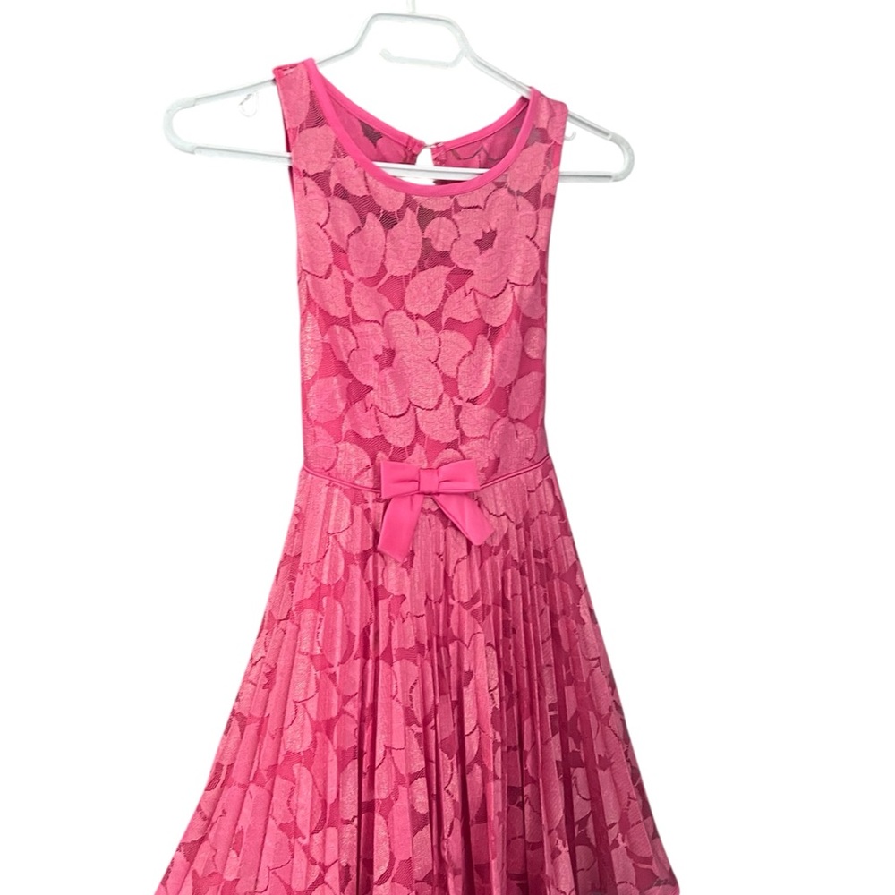 💗Elegant Pink Floral Kids Formal Dress